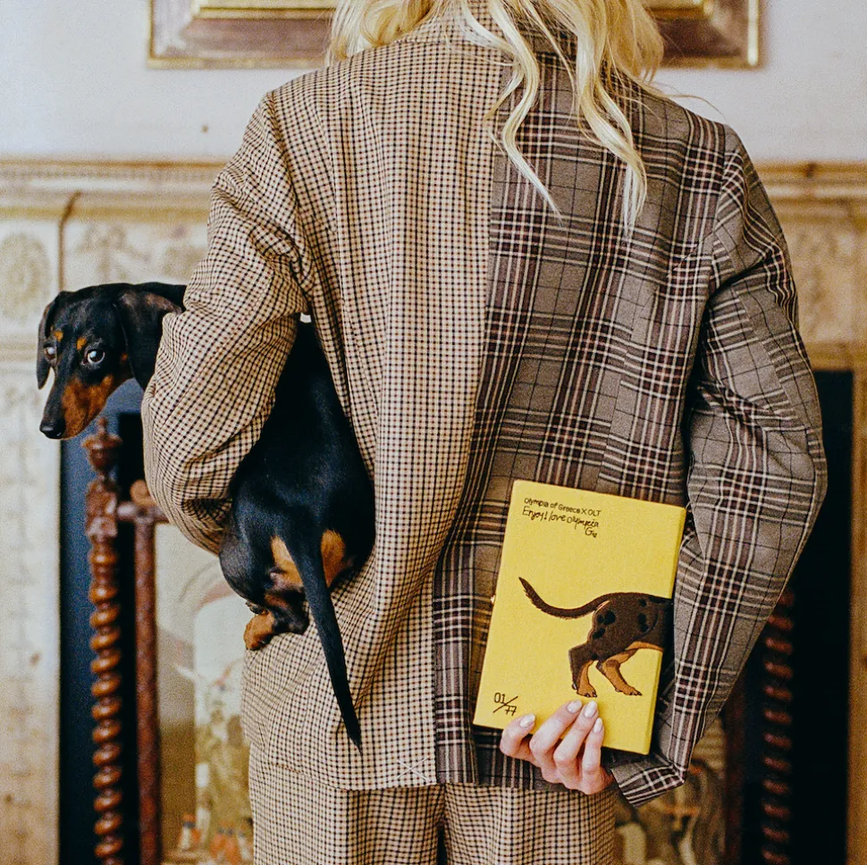 Non-Strapped|Book Clutch<Olympia Le-Tan Can I have a Doggy Bag?