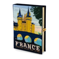 Non-Strapped|Book Clutch<Olympia Le-Tan Castle of Sully-sur-Loire