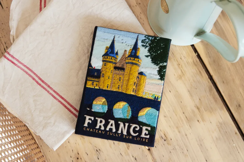 Non-Strapped|Book Clutch<Olympia Le-Tan Castle of Sully-sur-Loire