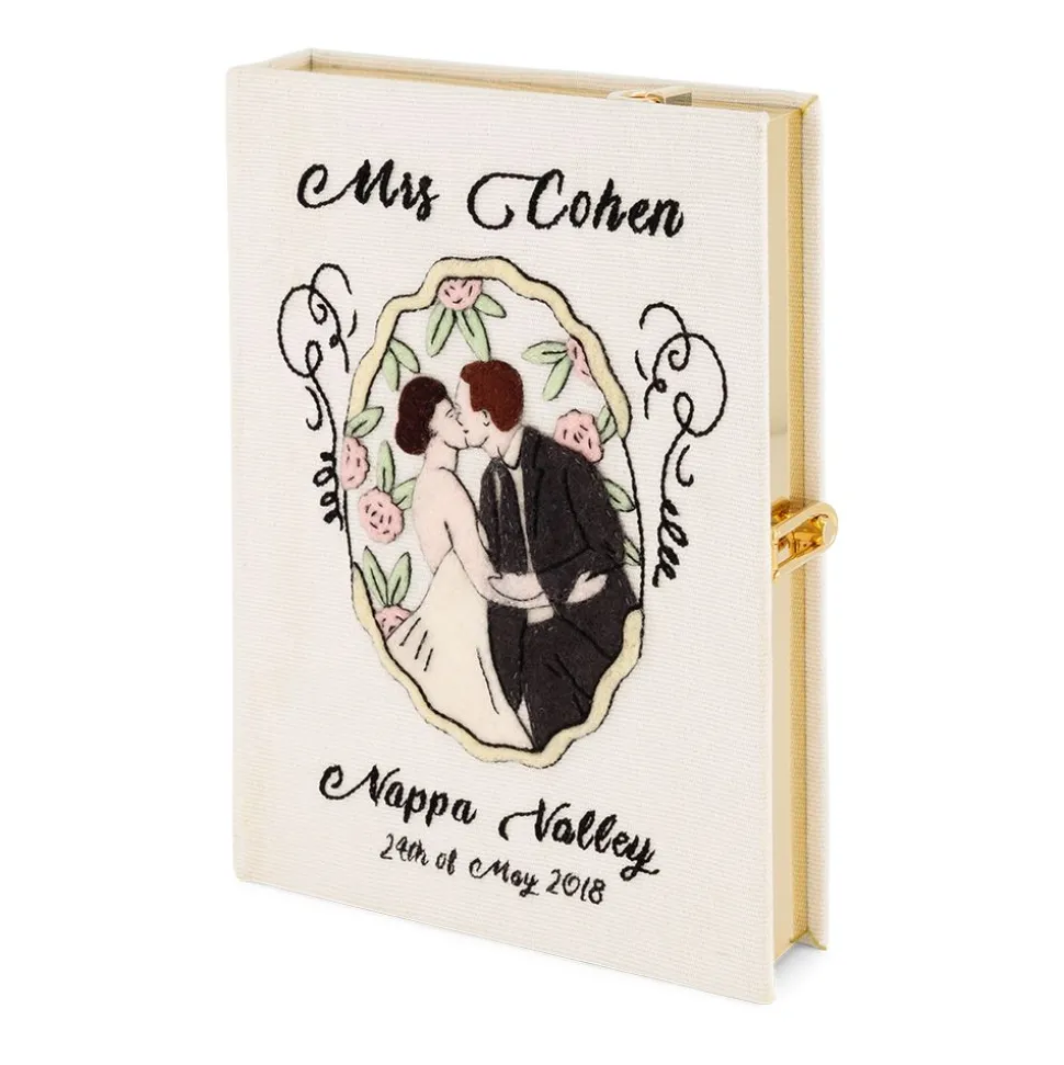 Strapped|Book Clutch<Olympia Le-Tan Celebration (Strapped)