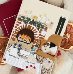 Non-Strapped|Book Clutch<Olympia Le-Tan Chalet Life