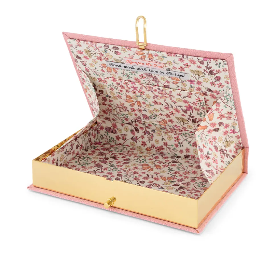 Non-Strapped|Book Clutch<Olympia Le-Tan Cherry