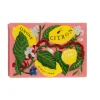 Non-Strapped|Book Clutch<Olympia Le-Tan Citrus Charm