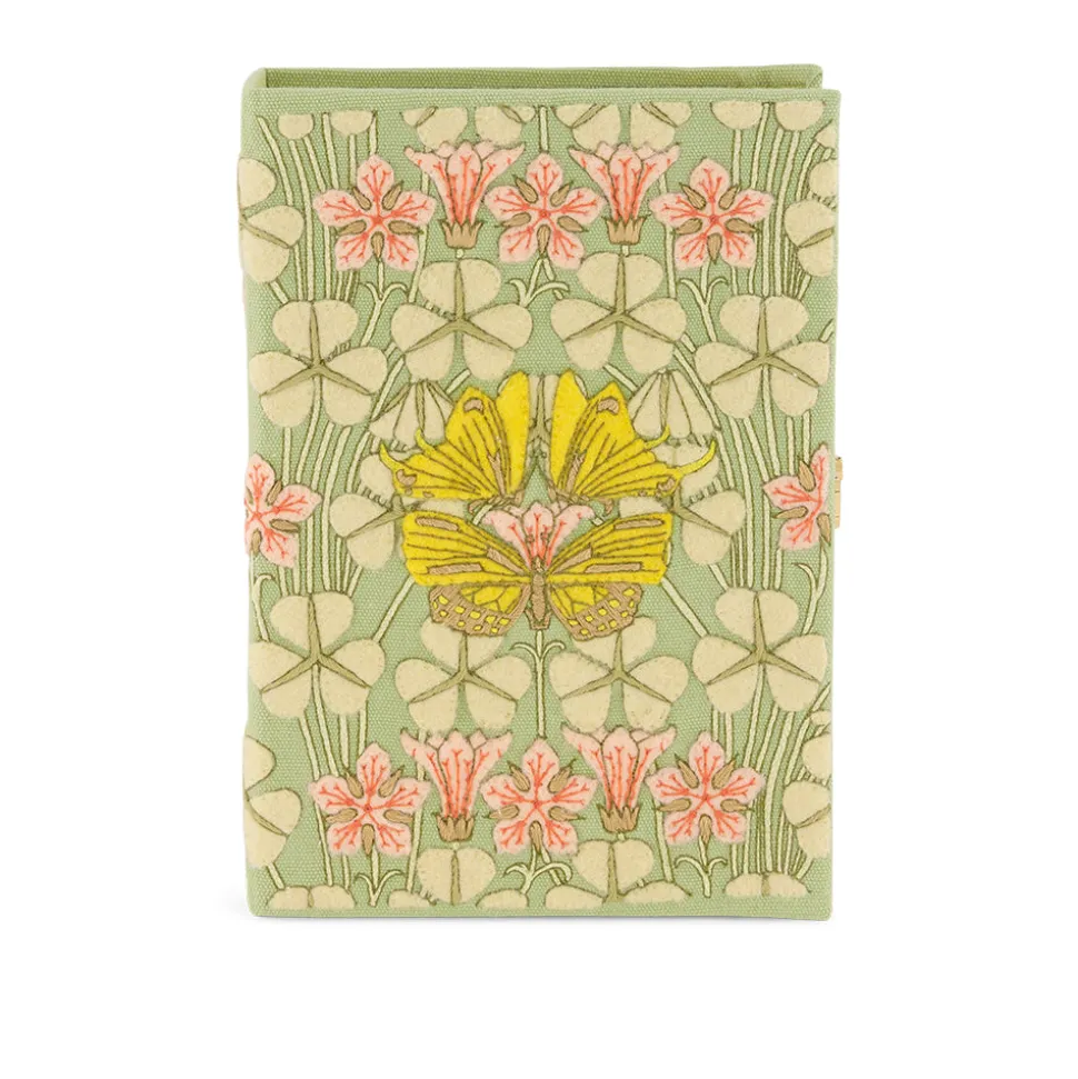 Non-Strapped|Book Clutch<Olympia Le-Tan Clovers and Butterflies