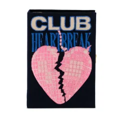 Non-Strapped|Book Clutch<Olympia Le-Tan Club Heartbreak