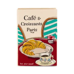 Non-Strapped|Book Clutch<Olympia Le-Tan Coffee and Croissants Paris