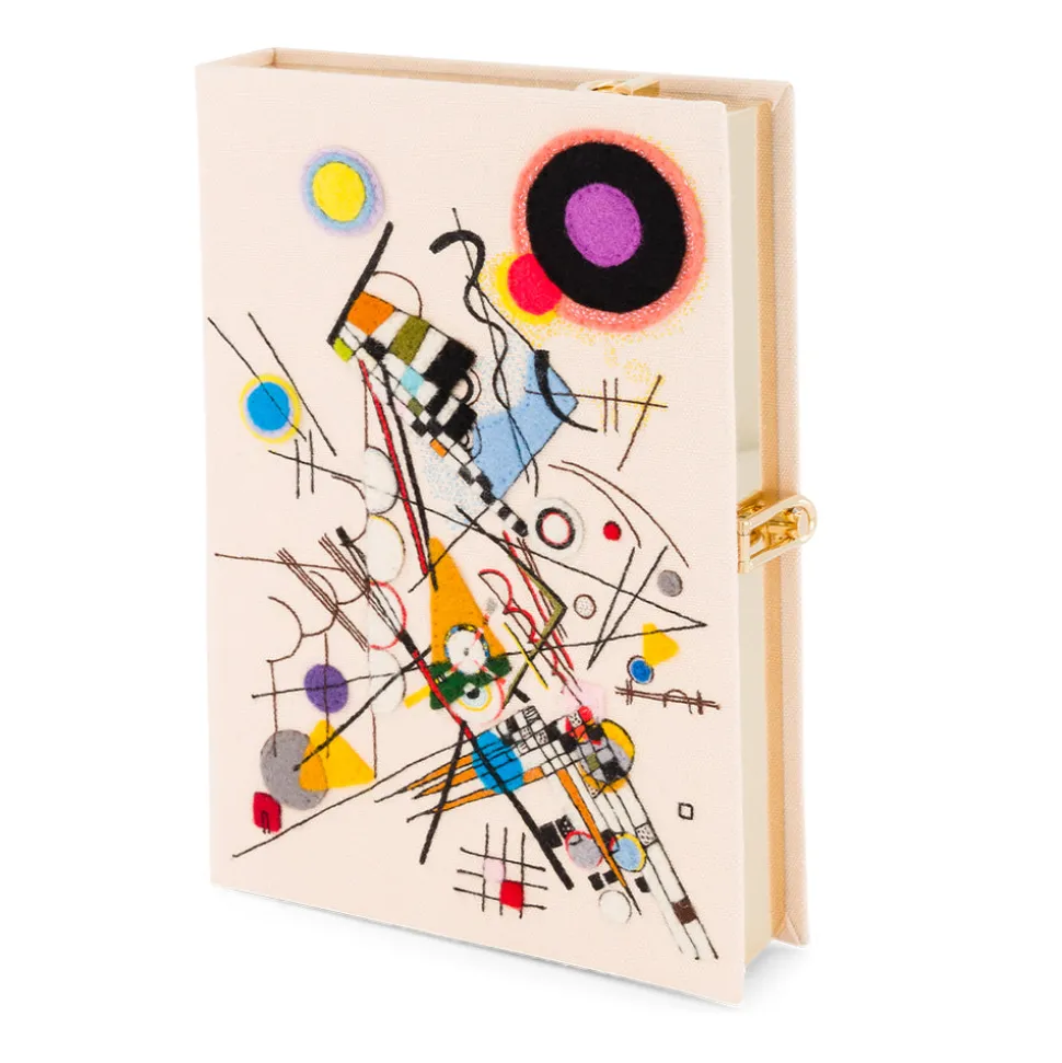Strapped|Book Clutch<Olympia Le-Tan Composition 8 (Strapped)