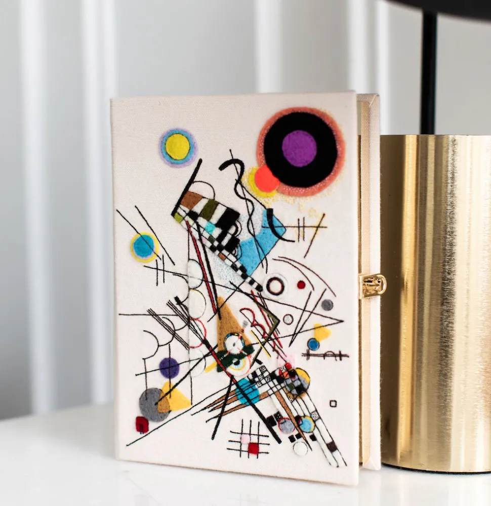 Strapped|Book Clutch<Olympia Le-Tan Composition 8 (Strapped)