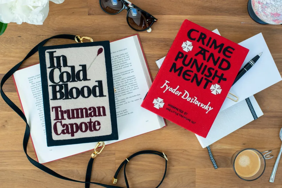 Strapped|Book Clutch<Olympia Le-Tan Crime and Punishment (Strapped)