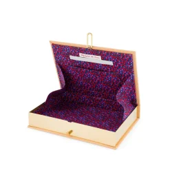 Non-Strapped|Book Clutch<Olympia Le-Tan Crocodile Letter