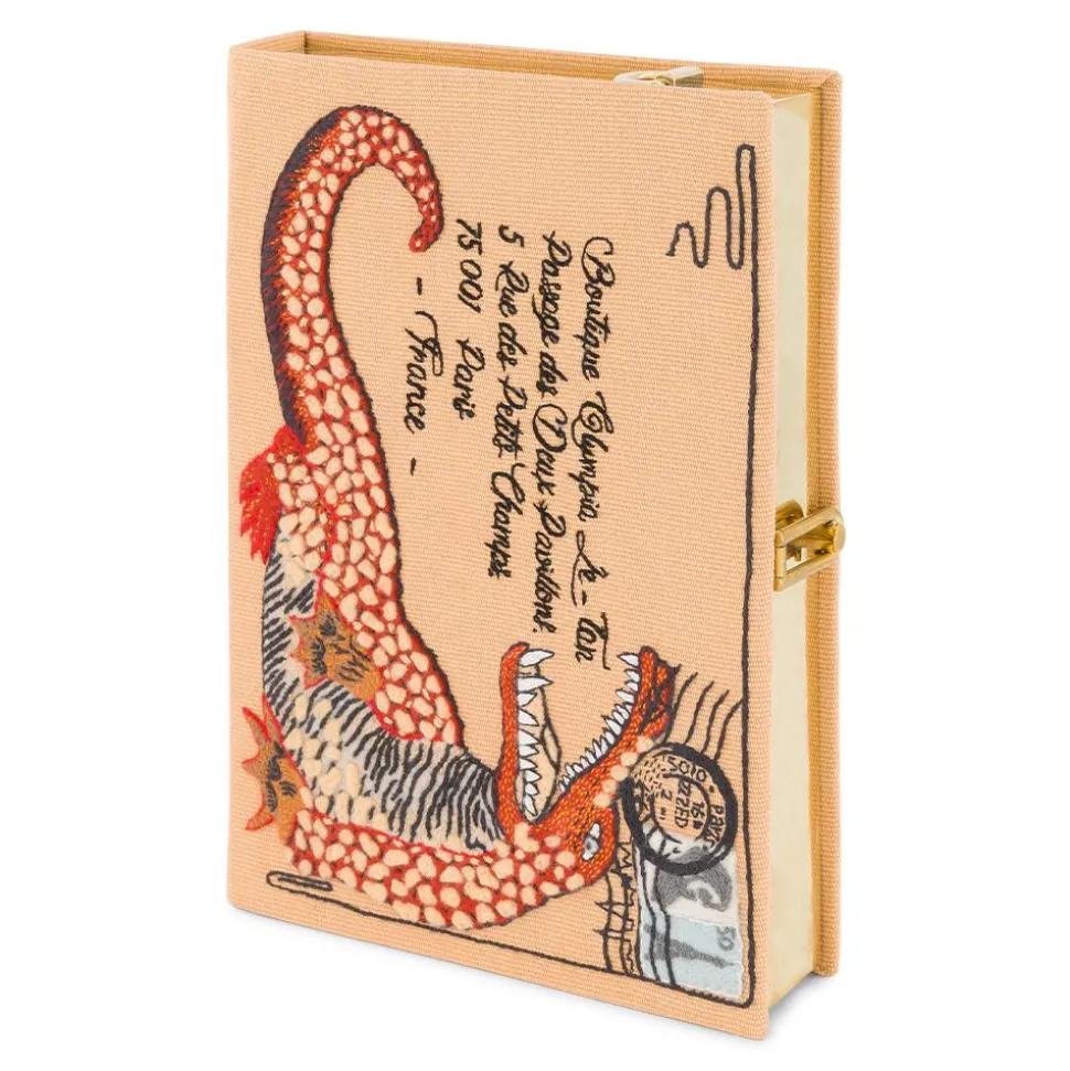 Strapped|Book Clutch<Olympia Le-Tan Crocodile Letter (Strapped)