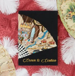 Non-Strapped|Book Clutch<Olympia Le-Tan Crown to Couture – Fan