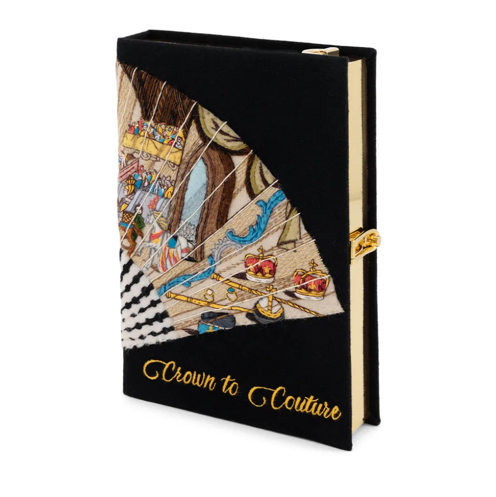 Strapped|Book Clutch<Olympia Le-Tan Crown to Couture – Fan (Strapped)