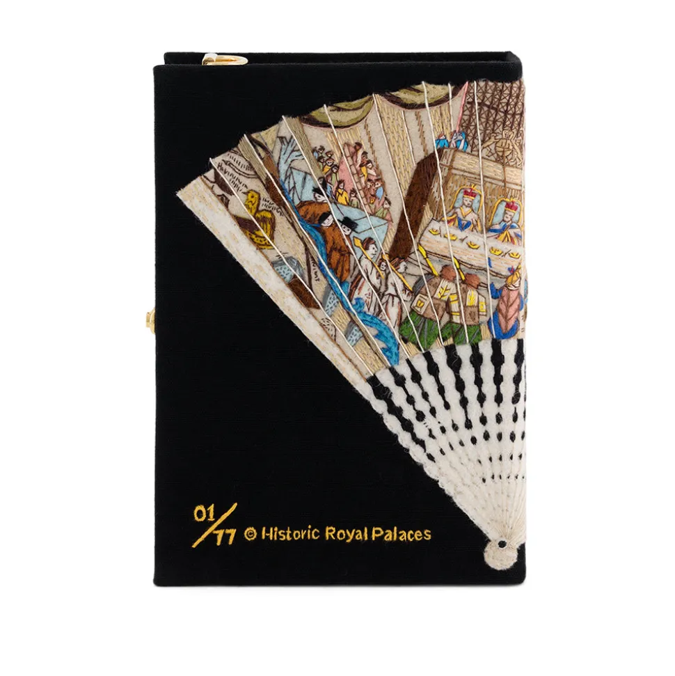 Strapped|Book Clutch<Olympia Le-Tan Crown to Couture – Fan (Strapped)