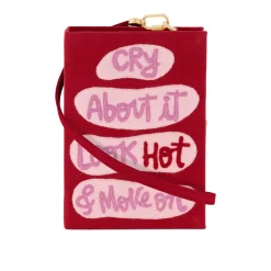 Strapped|Book Clutch<Olympia Le-Tan Cry About It, Look Hot & Move On (Strapped)