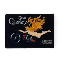 Non-Strapped|Book Clutch<Olympia Le-Tan Cycles Gladiator Paris