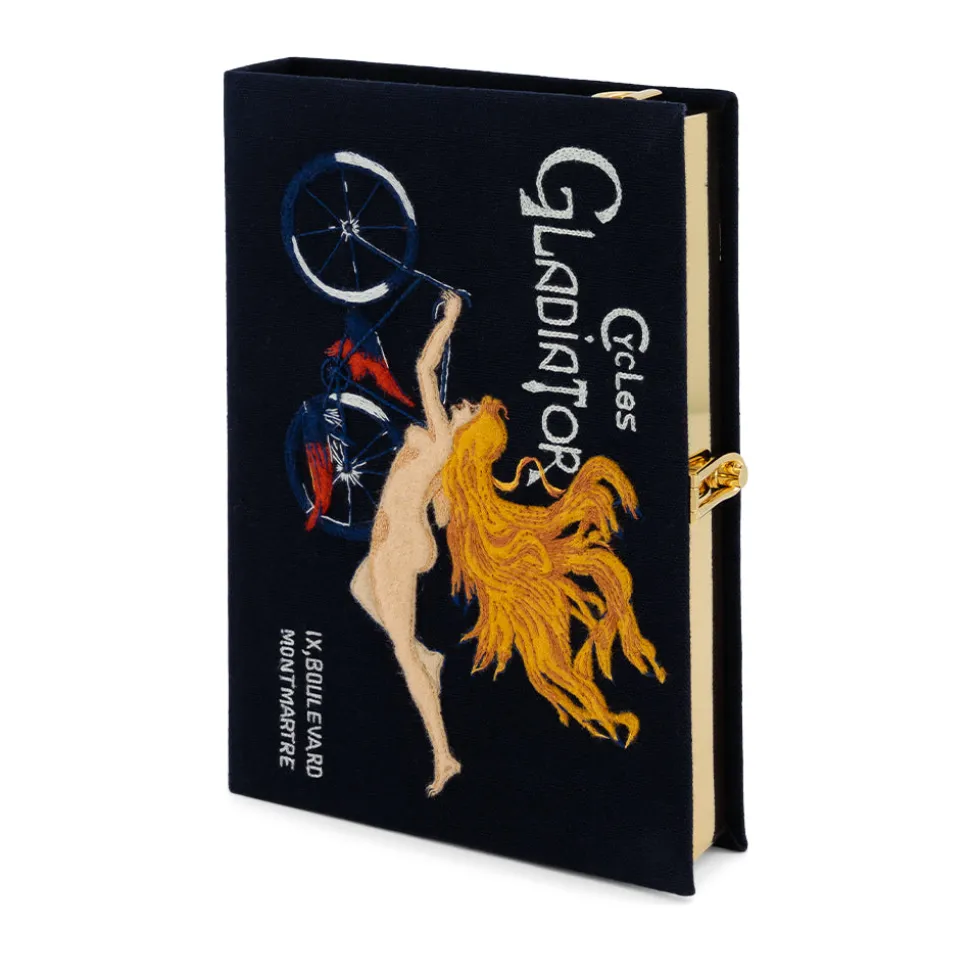 Strapped|Book Clutch<Olympia Le-Tan Cycles Gladiator Paris (Strapped)