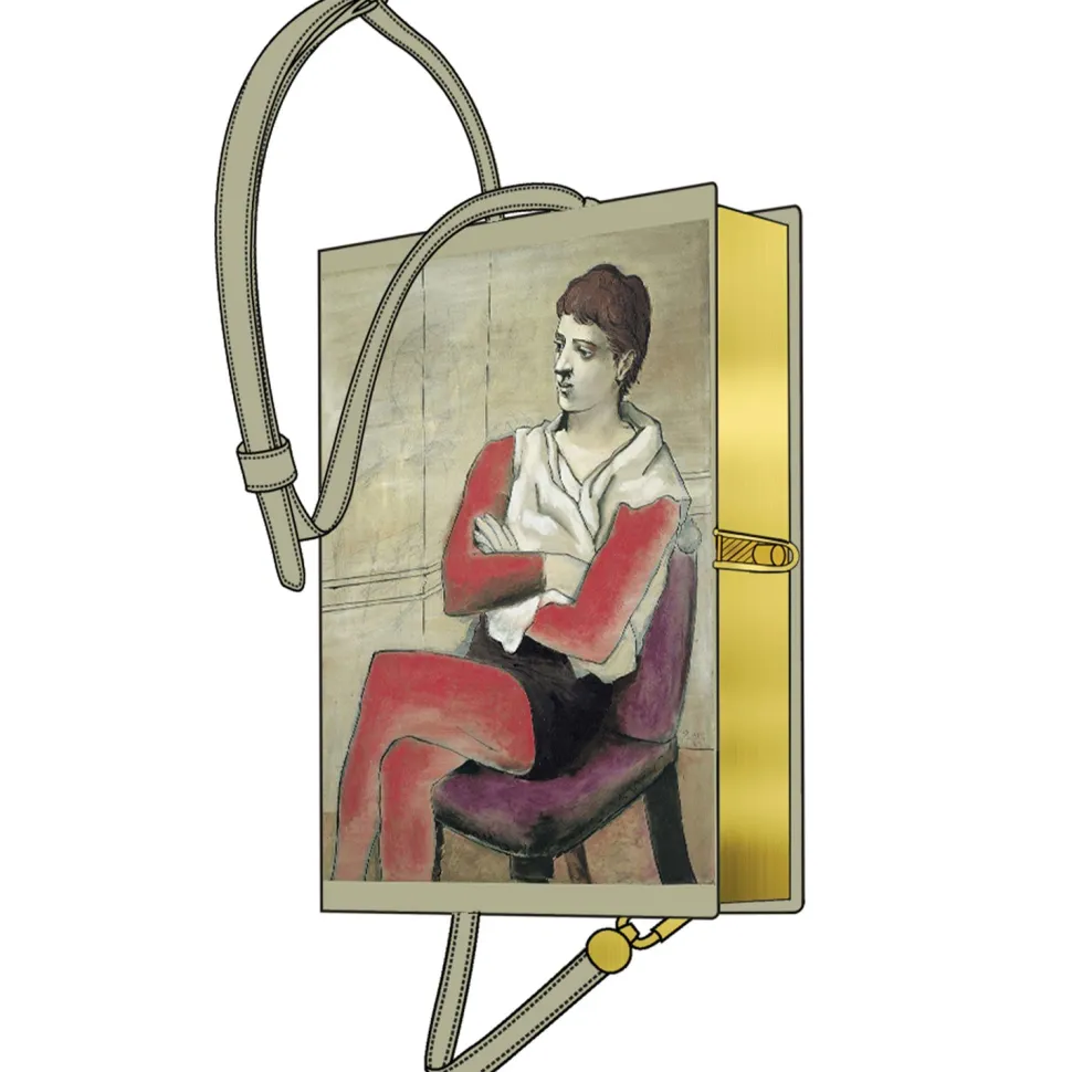 Strapped|Book Clutch<Olympia Le-Tan Danseur aux bras croisés (Strapped)