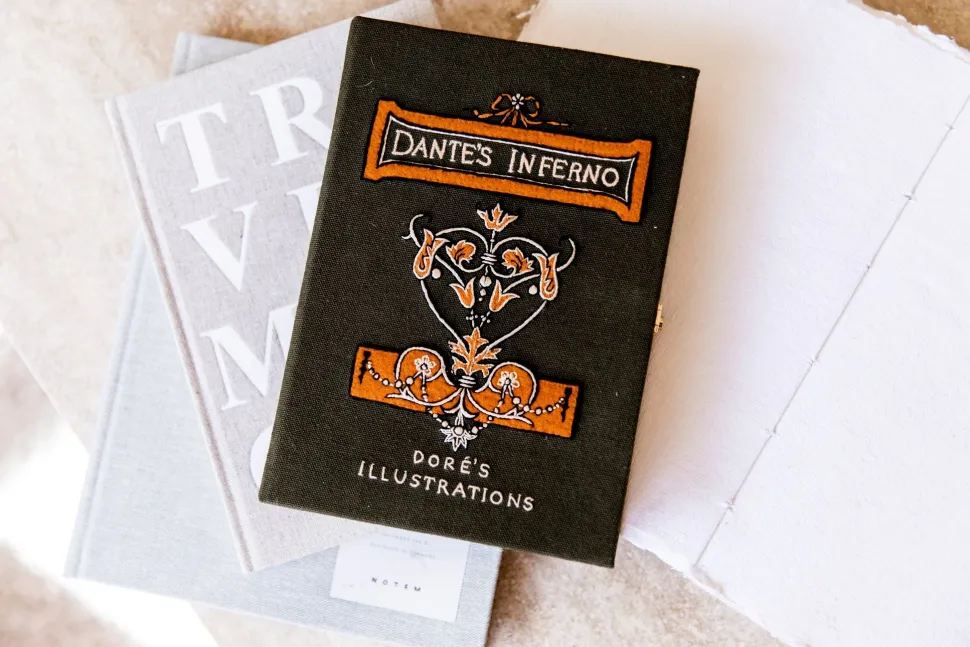 Non-Strapped|Book Clutch<Olympia Le-Tan Dante's Inferno