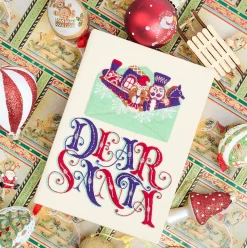 Non-Strapped|Book Clutch<Olympia Le-Tan Dear Santa