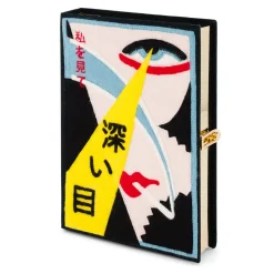 Non-Strapped|Book Clutch<Olympia Le-Tan Deep Eyes
