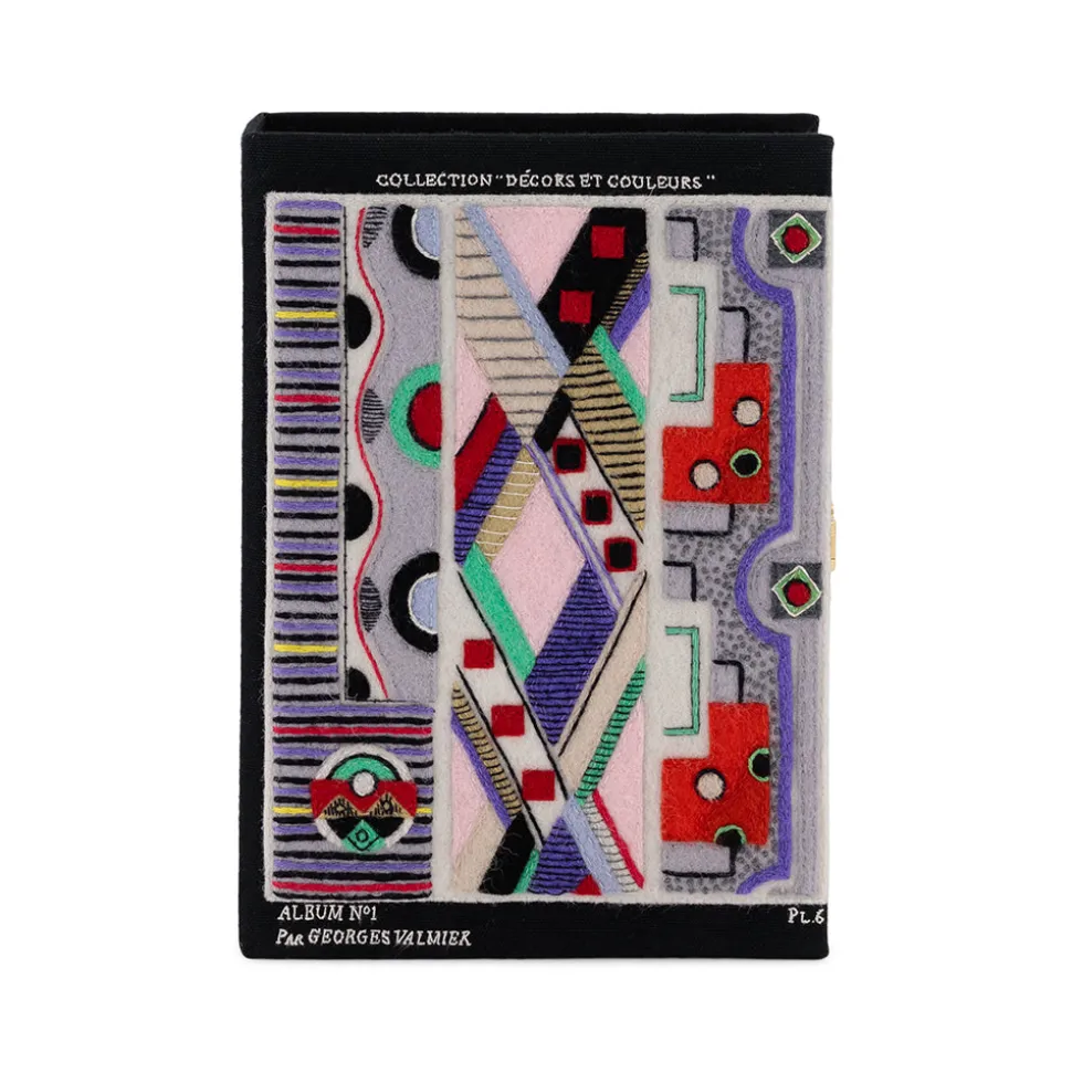 Non-Strapped|Book Clutch<Olympia Le-Tan Designs and Colors – Black