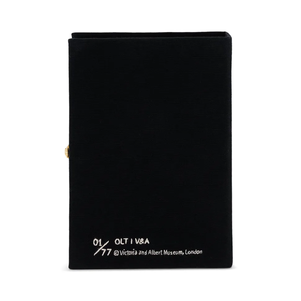 Non-Strapped|Book Clutch<Olympia Le-Tan Designs and Colors – Black