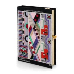 Strapped|Book Clutch<Olympia Le-Tan Designs and Colors – Black (Strapped)