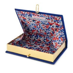 Non-Strapped|Book Clutch<Olympia Le-Tan Designs and Colors – Blue