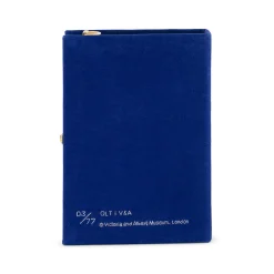 Strapped|Book Clutch<Olympia Le-Tan Designs and Colors – Blue (Strapped)
