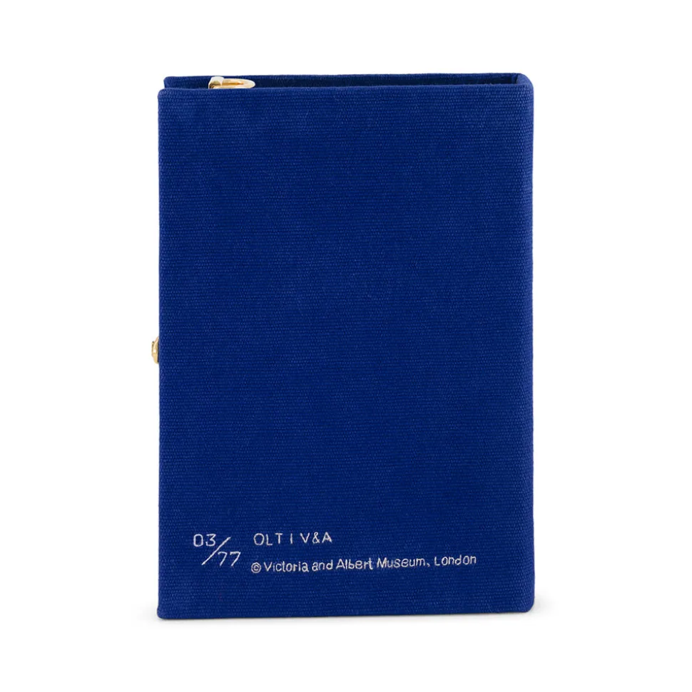 Strapped|Book Clutch<Olympia Le-Tan Designs and Colors – Blue (Strapped)