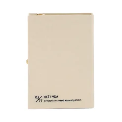 Strapped|Book Clutch<Olympia Le-Tan Designs and Colors – White (Strapped)