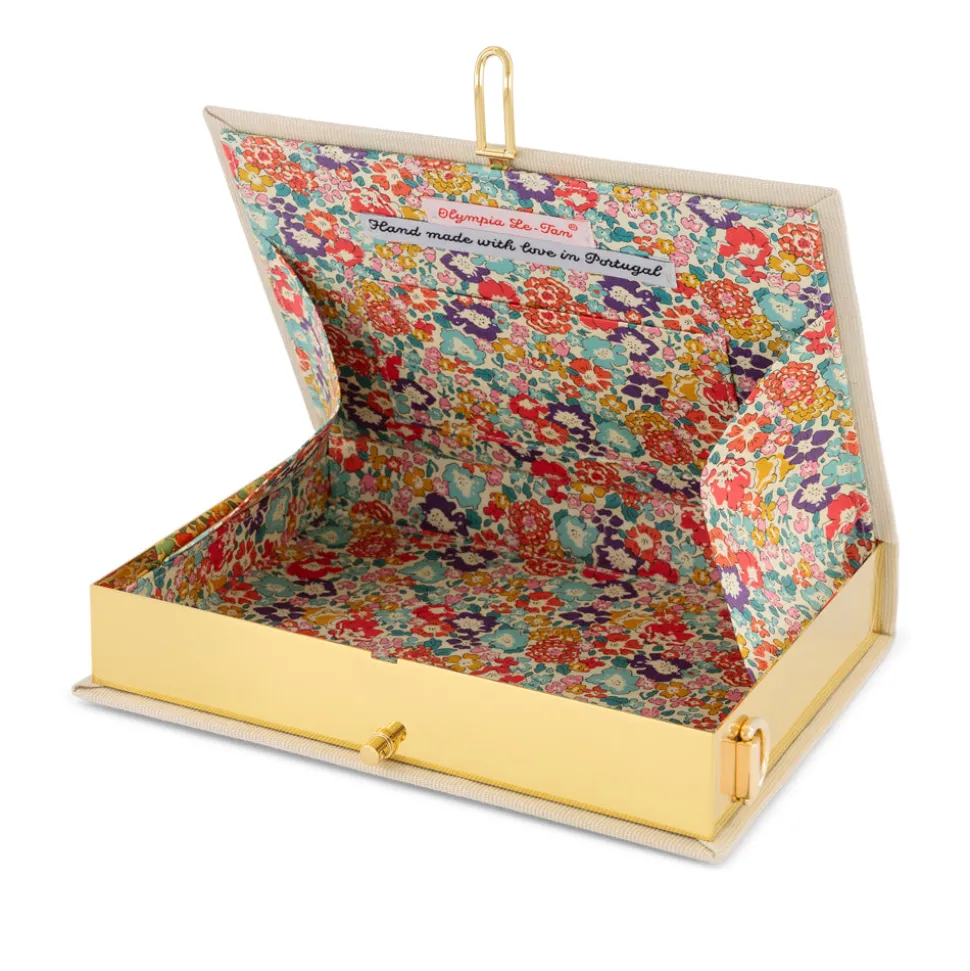 Strapped|Book Clutch<Olympia Le-Tan Designs and Colors – White (Strapped)