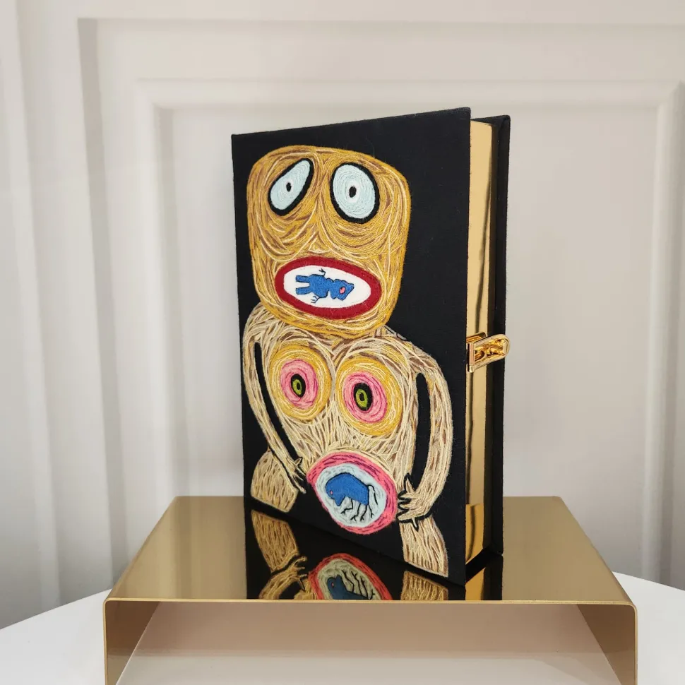 Strapped|Book Clutch<Olympia Le-Tan Disconcerted 2020 (Strapped)