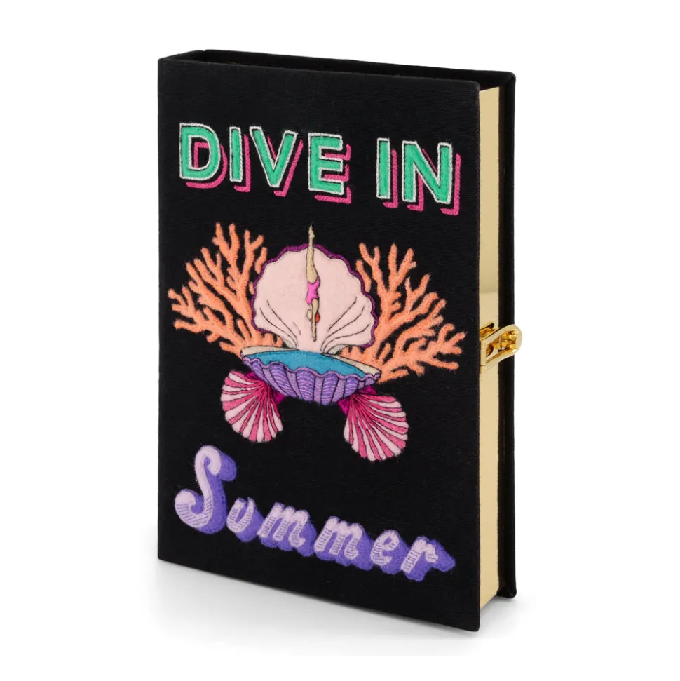 Non-Strapped|Book Clutch<Olympia Le-Tan Dive in Summer