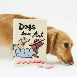 Non-Strapped|Book Clutch<Olympia Le-Tan Dogs Love Art