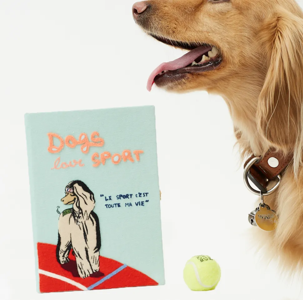Strapped|Book Clutch<Olympia Le-Tan Dogs Love Sport (Strapped)