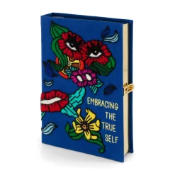 Non-Strapped|Book Clutch<Olympia Le-Tan Embracing the True Self