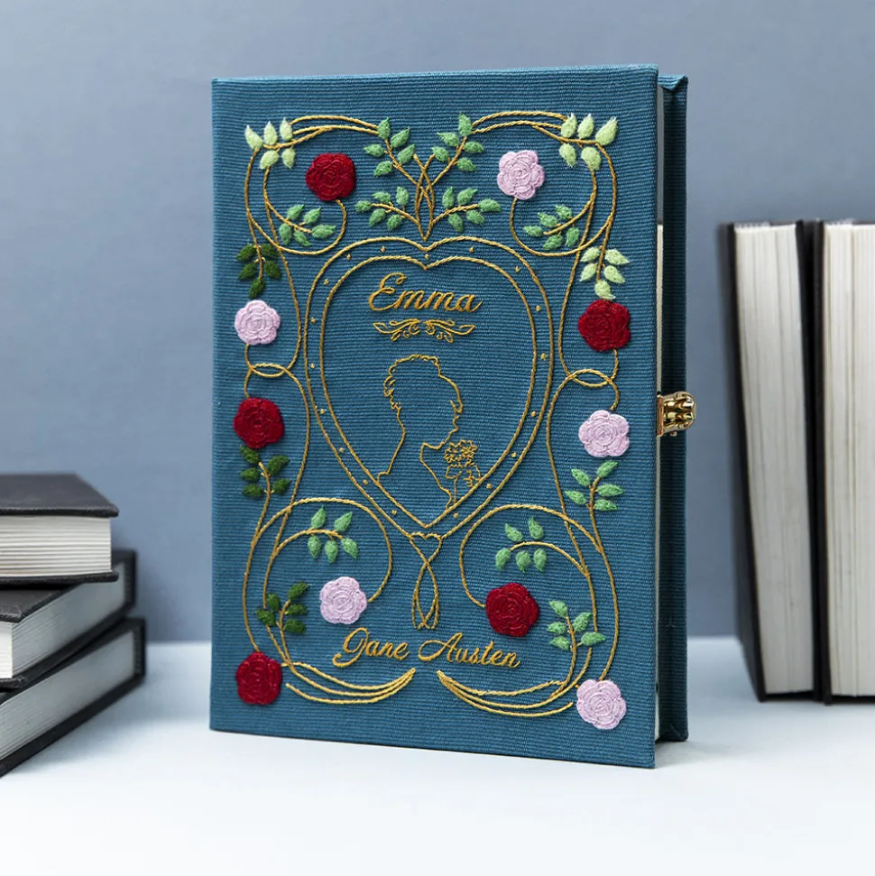 Non-Strapped|Book Clutch<Olympia Le-Tan Emma