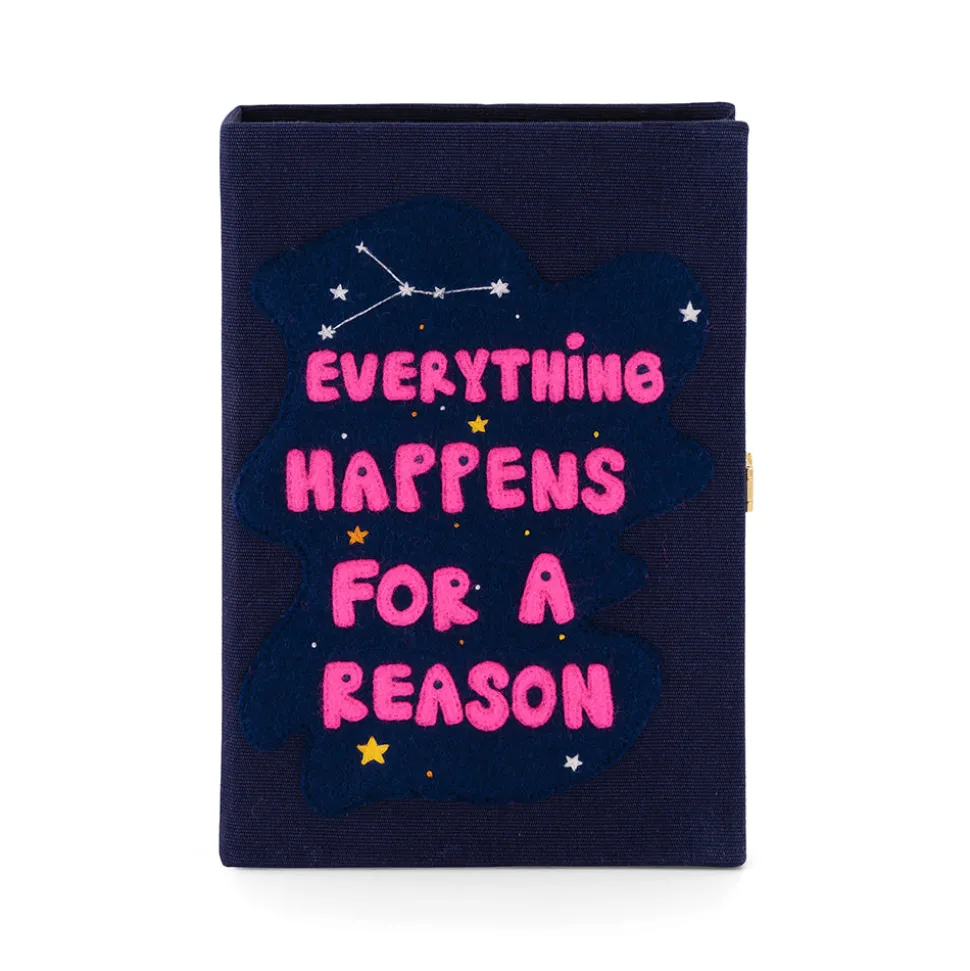 Non-Strapped|Book Clutch<Olympia Le-Tan Everything Happens for a Reason