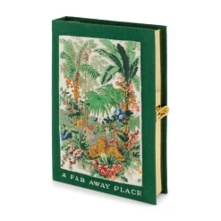 Non-Strapped|Book Clutch<Olympia Le-Tan Exotic Kingdom