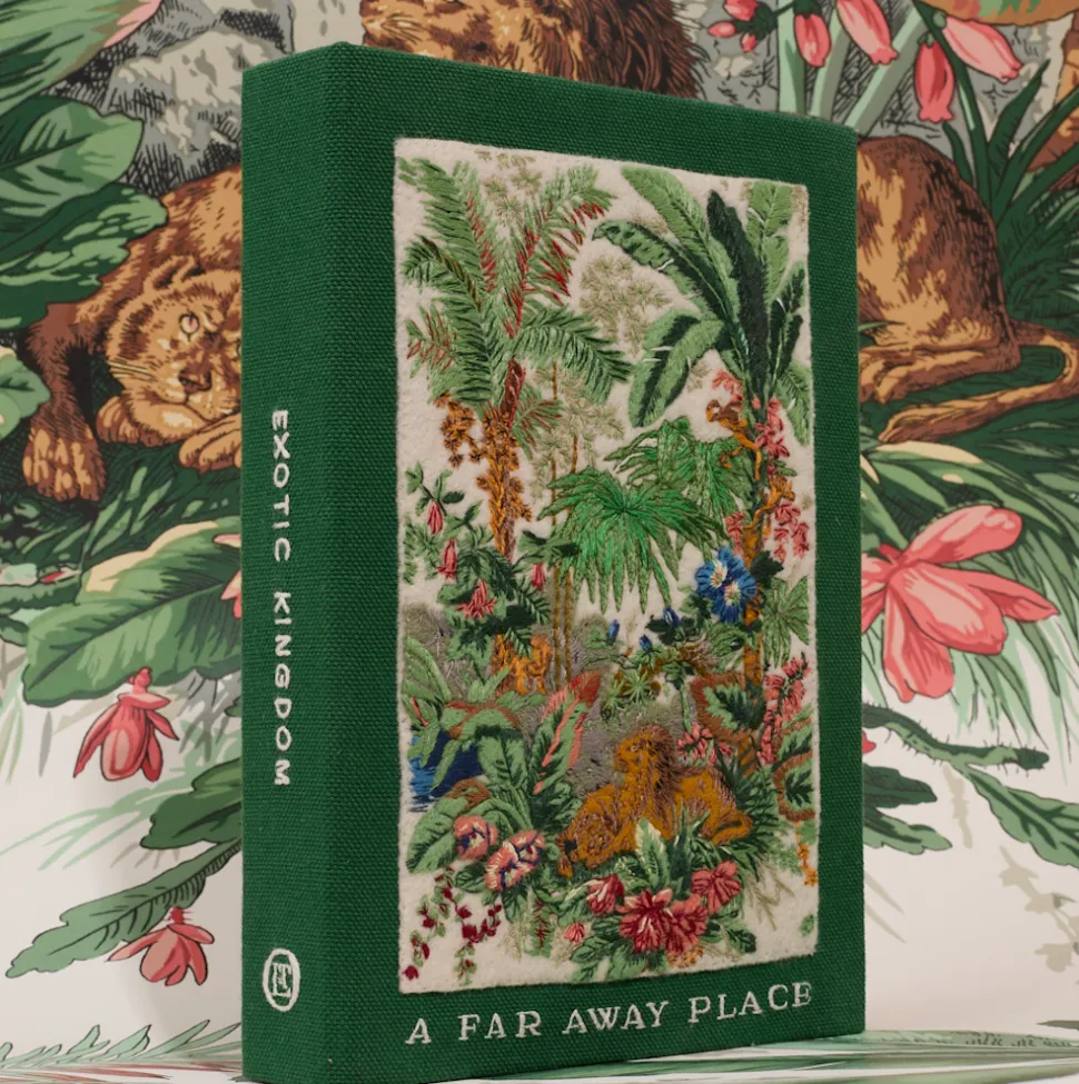 Non-Strapped|Book Clutch<Olympia Le-Tan Exotic Kingdom