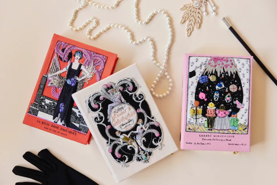 Non-Strapped|Book Clutch<Olympia Le-Tan Falbalas et Fanfreluches