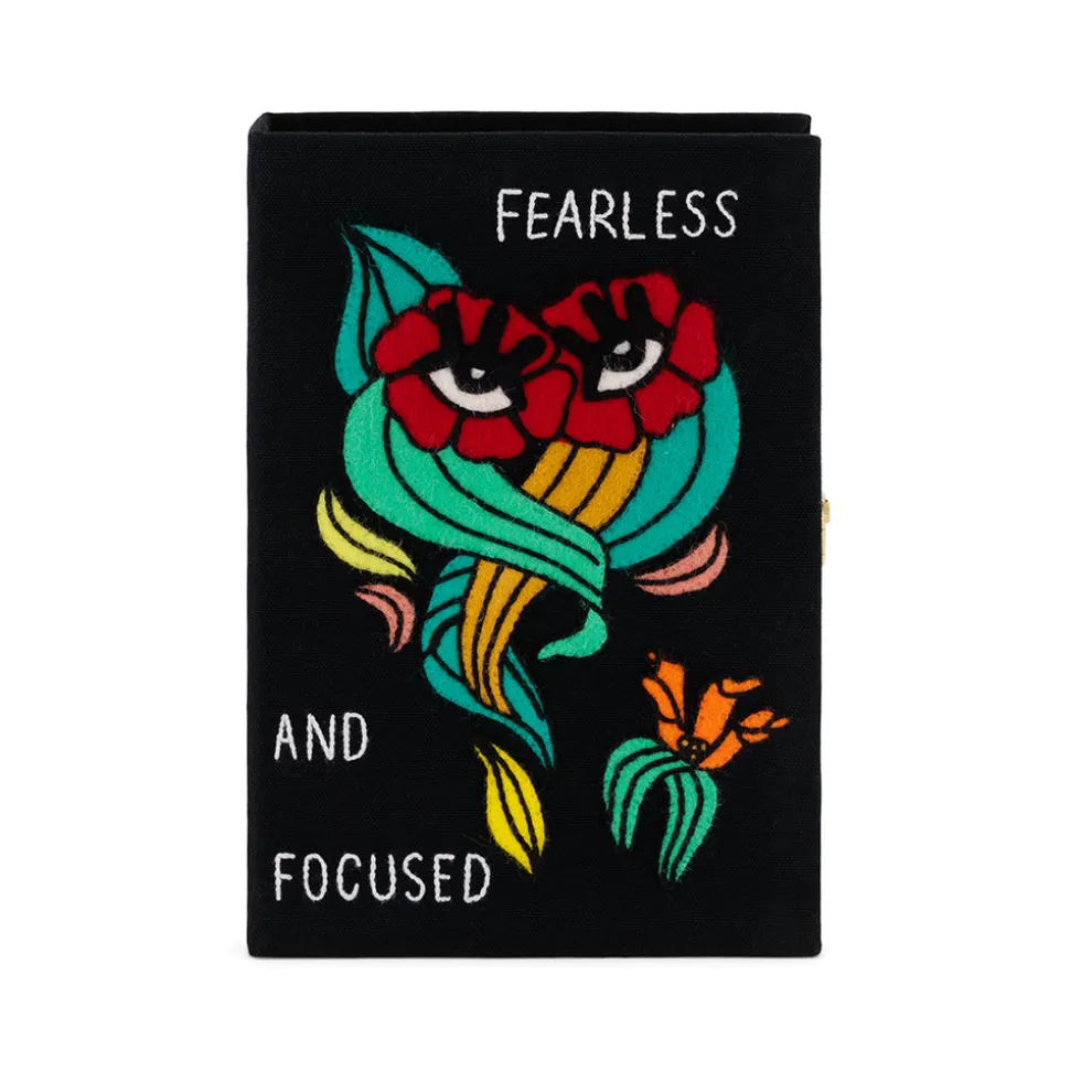 Non-Strapped|Book Clutch<Olympia Le-Tan Fearless and Focused