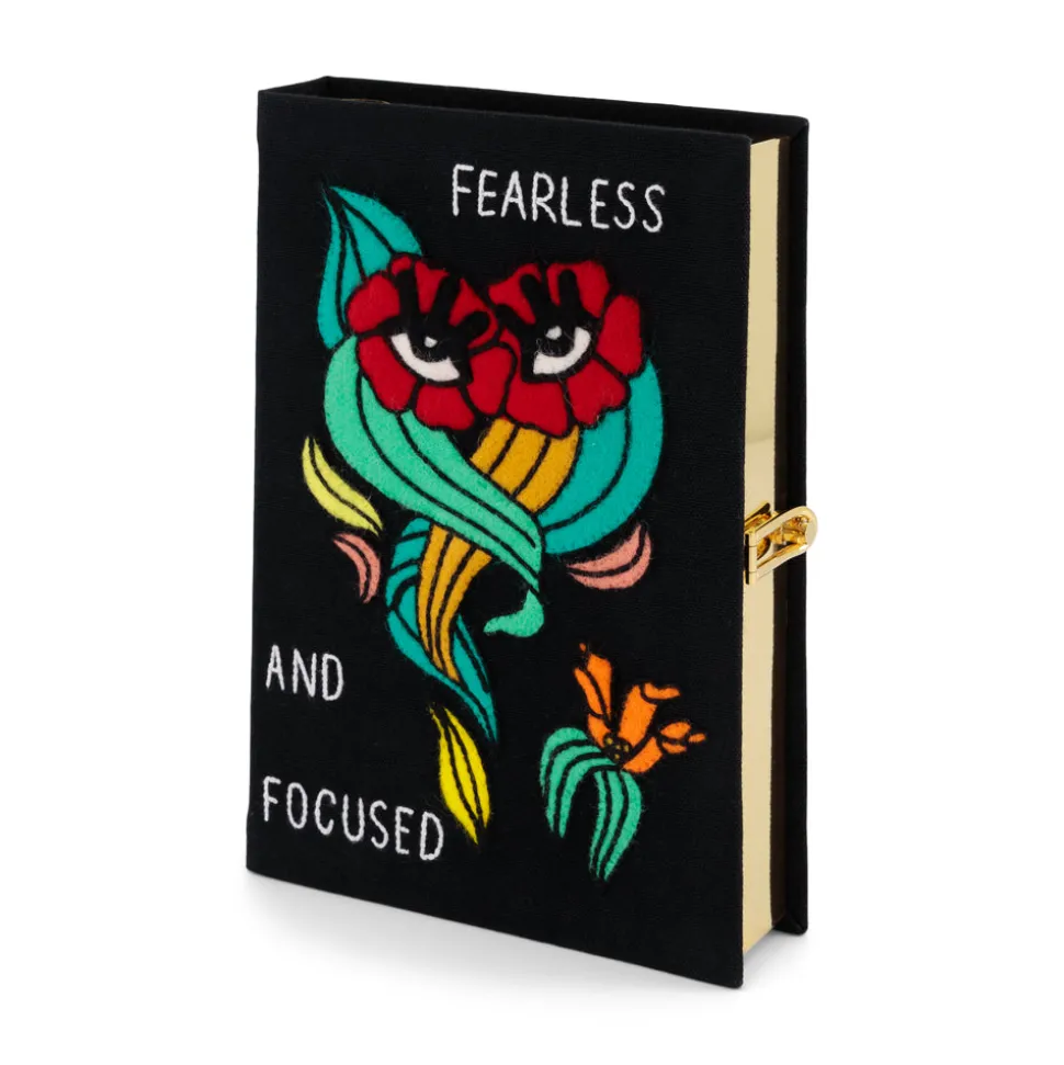 Non-Strapped|Book Clutch<Olympia Le-Tan Fearless and Focused