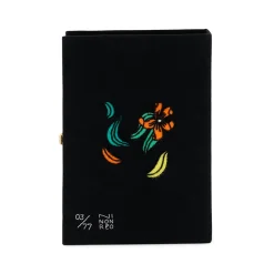 Non-Strapped|Book Clutch<Olympia Le-Tan Fearless and Focused