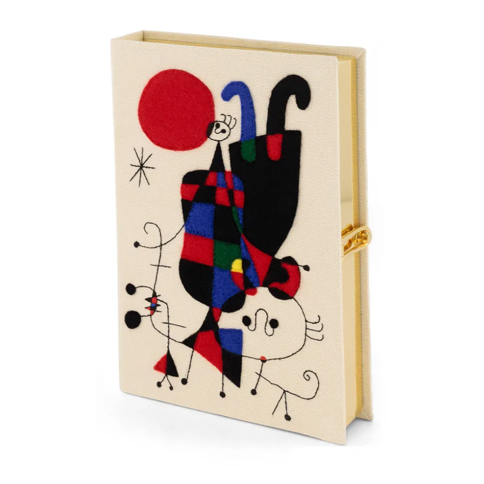 Non-Strapped|Book Clutch<Olympia Le-Tan Figures and Dog