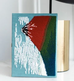 Non-Strapped|Book Clutch<Olympia Le-Tan Fine Wind, Clear Morning
