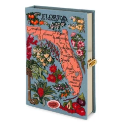Non-Strapped|Book Clutch<Olympia Le-Tan Florida