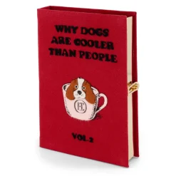 Non-Strapped|Book Clutch<Olympia Le-Tan For the Love of Dogs